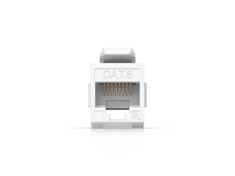 Ubiquiti UniFi Cat6 Keystone Coupler (12-Pack) - Weiß