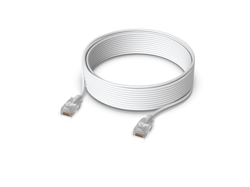 Ubiquiti UniFi Etherlighting Patch Cable 12m - Weiß - 12m