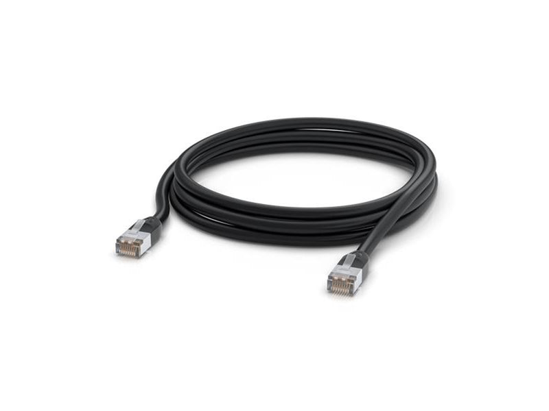 Ubiquiti UniFi Patch Cable Outdoor Black 3m - Schwarz - 3m