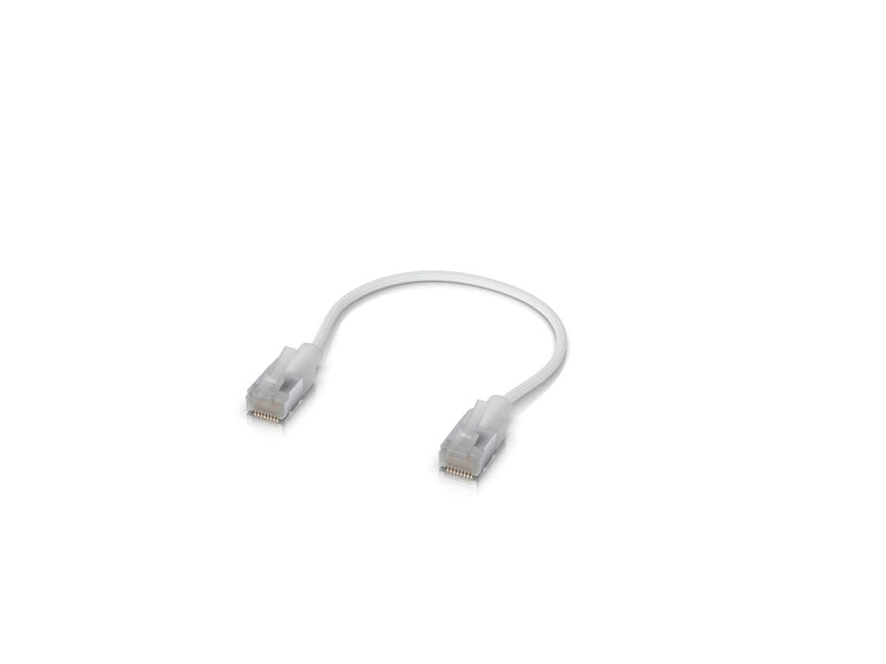 Ubiquiti UniFi Premium Patch Cable 15cm White - Weiß - 0.1m