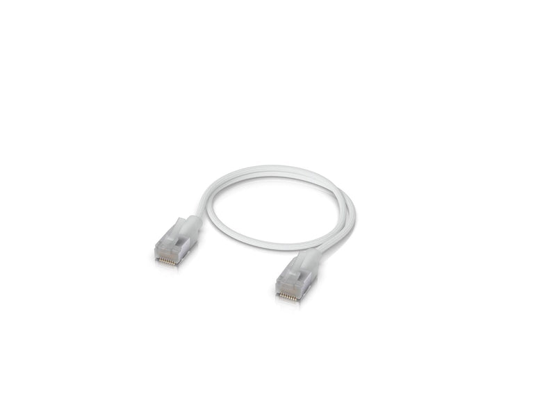 Ubiquiti UniFi Premium Patch Cable 30cm White - Weiß - 0.3m