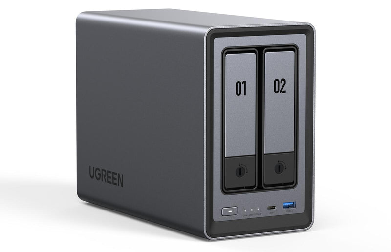 Ugreen NASync DXP2800 NAS System 2-Bay + SEAGATE Festplatte 8 TB (2 x 4 TB)