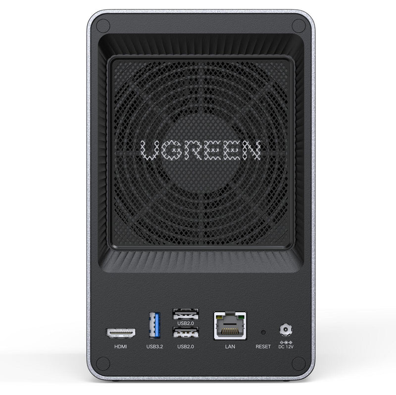 Ugreen NASync DXP2800 NAS System 2-Bay + Western Digital Festplatte 8 TB (2 x 4 TB)