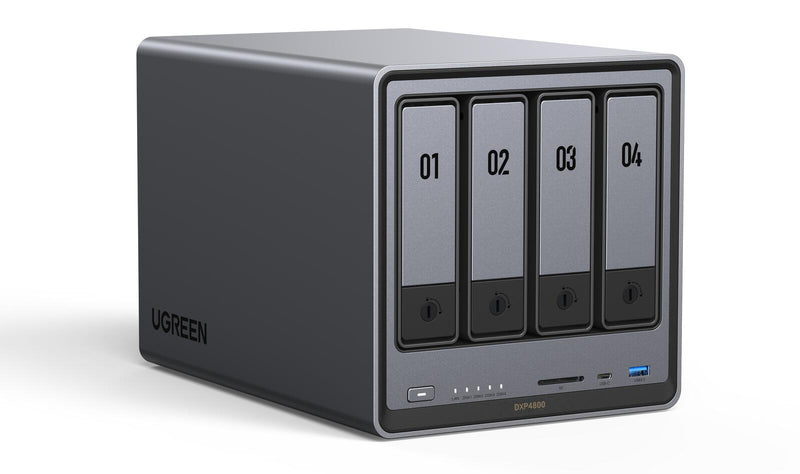 Ugreen NASync DXP4800 + SEAGATE Festplatte 16 TB (4 x 4 TB)