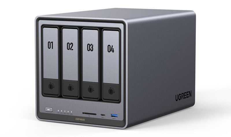 Ugreen NASync DXP4800 + SEAGATE Festplatte 16 TB (4 x 4 TB)