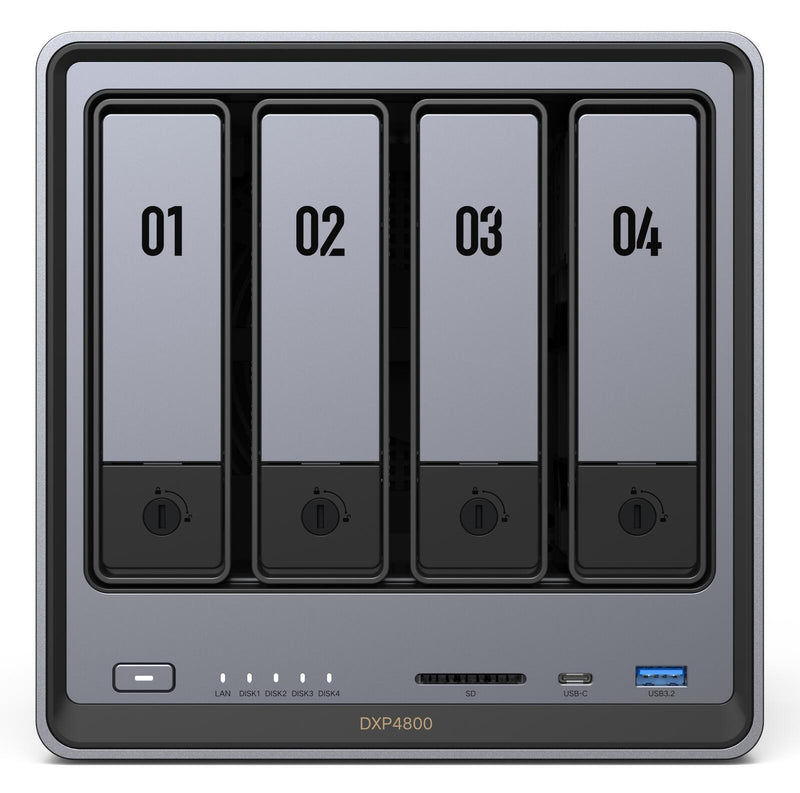 Ugreen NASync DXP4800 + SEAGATE Festplatte 16 TB (4 x 4 TB)