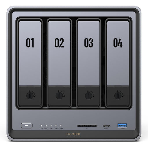 UGREEN NASync DXP4800 4 Einschübe NAS-Server Leergehäuse (25372)
