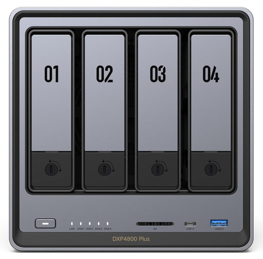 UGREEN NASync DXP4800 Plus 4 Einschübe NAS-Server Leergehäuse (35261)