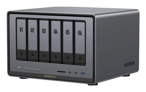 UGREEN NASync DXP6800 Pro 6 Einschübe NAS-Server Leergehäuse (25899)