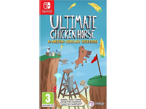 Ultimate Chicken Horse: A-Neigh-Versary Edition - Nintendo Switch - Platformer - PEGI 3