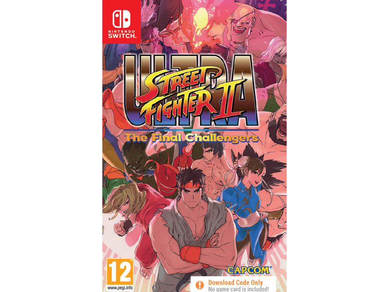 Ultra Street Fighter II: The Final Challengers (Code in a Box) - Nintendo Switch - Fighting - PEGI 12
