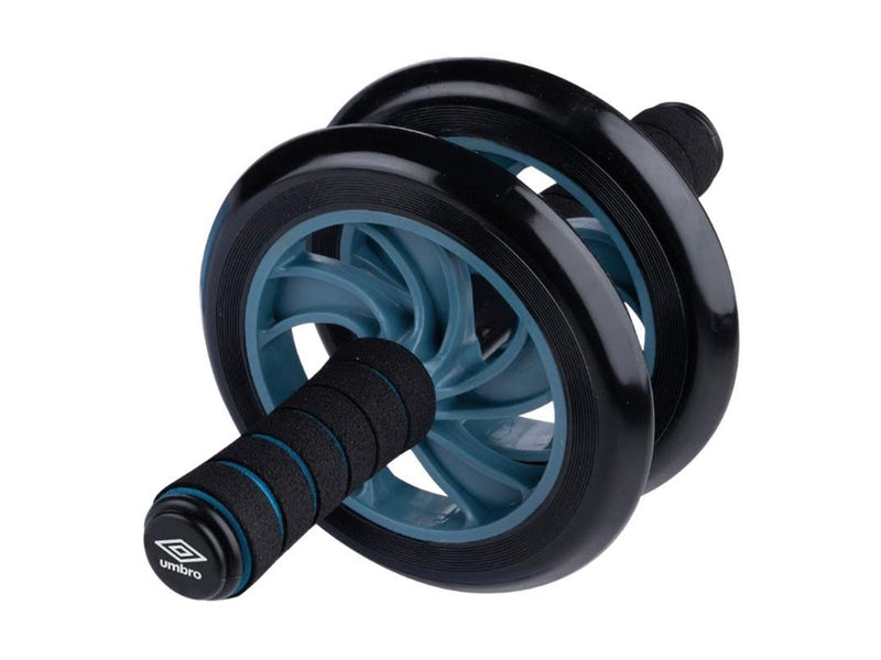 Umbro - Dual-wheel ab roller with mat - Blue