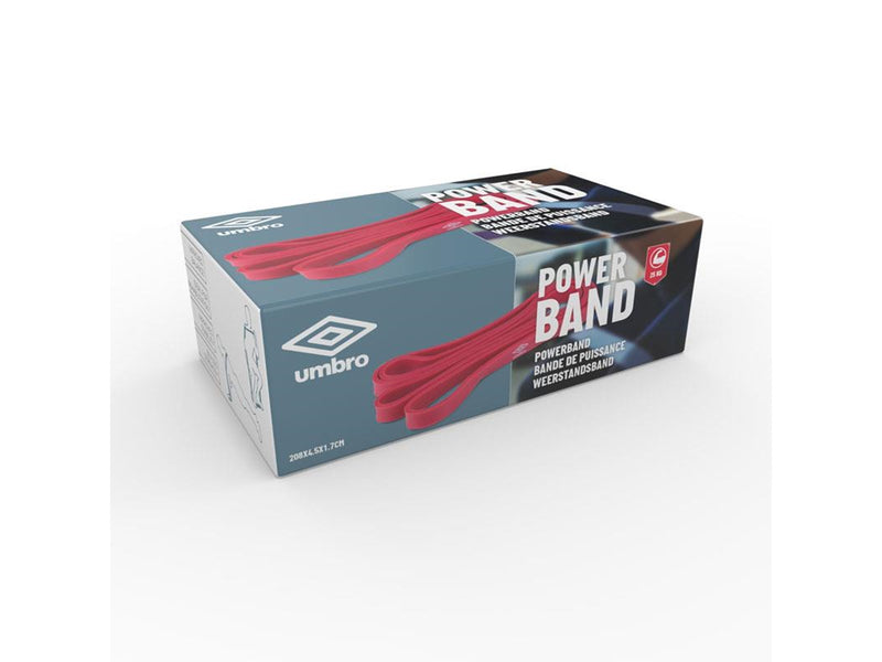 Umbro - Exercise resistance rubber 25kg - Red