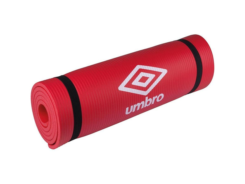Umbro - Fitness yoga mat with conveyor belt 190x58 cm - red