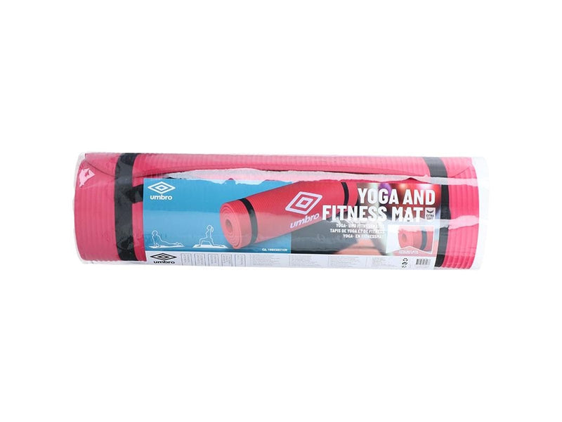 Umbro - Fitness yoga mat with conveyor belt 190x58 cm - red
