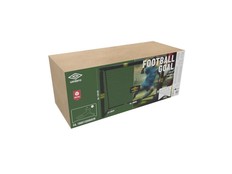 Umbro - Metal football goal with net 180x120x60 cm