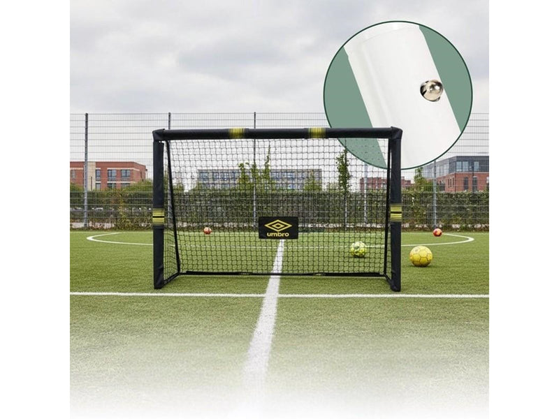 Umbro - Metal football goal with net 180x120x60 cm