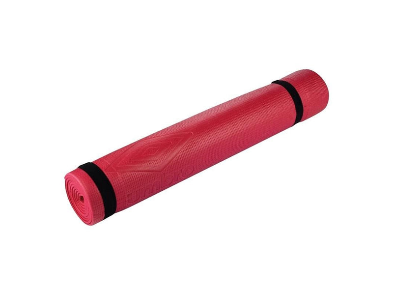 Umbro - Non-slip yoga / fitness mat 173x61 cm - Red