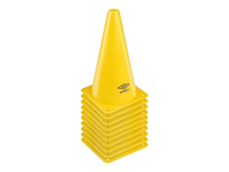 Umbro - Set of 10 training cones - yellow