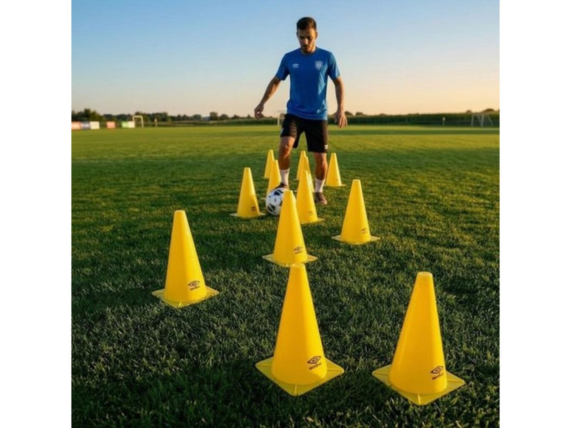 Umbro - Set of 10 training cones - yellow
