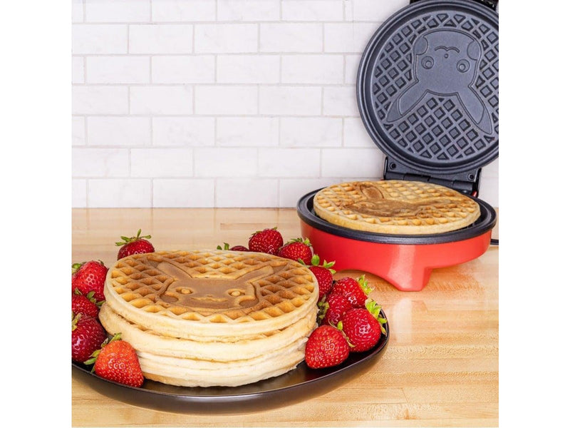 Uncanny Brands Waffeleisen Pokemon - Waffle Maker Pikachu