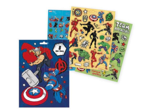 Undercover Avengers Sticker Book with 8 Sheets
