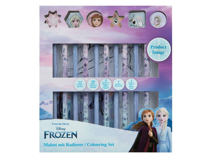 Undercover - Color set with Erasers Frozen 29 pcs.