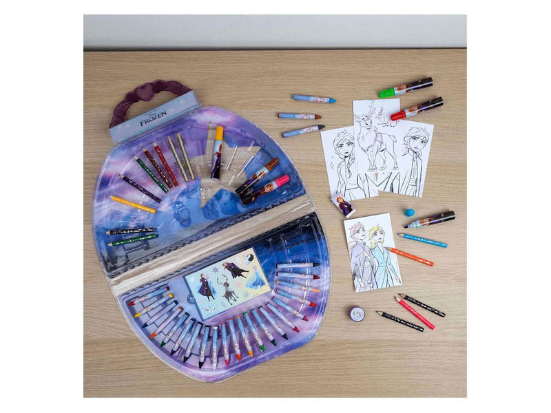 Undercover - Coloring case Disney Frozen 51 pcs