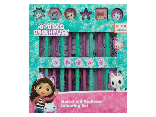Undercover Coloring set with Erasers Gabby's Dollhouse 29 pcs.