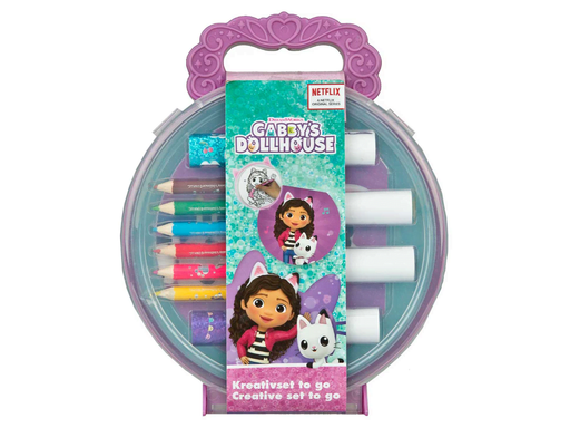Undercover Gabby's Dollhouse Creative Coloring Set in Case