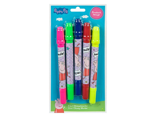 Undercover - Stamp pen 2in1 Peppa Pig 4 pcs.