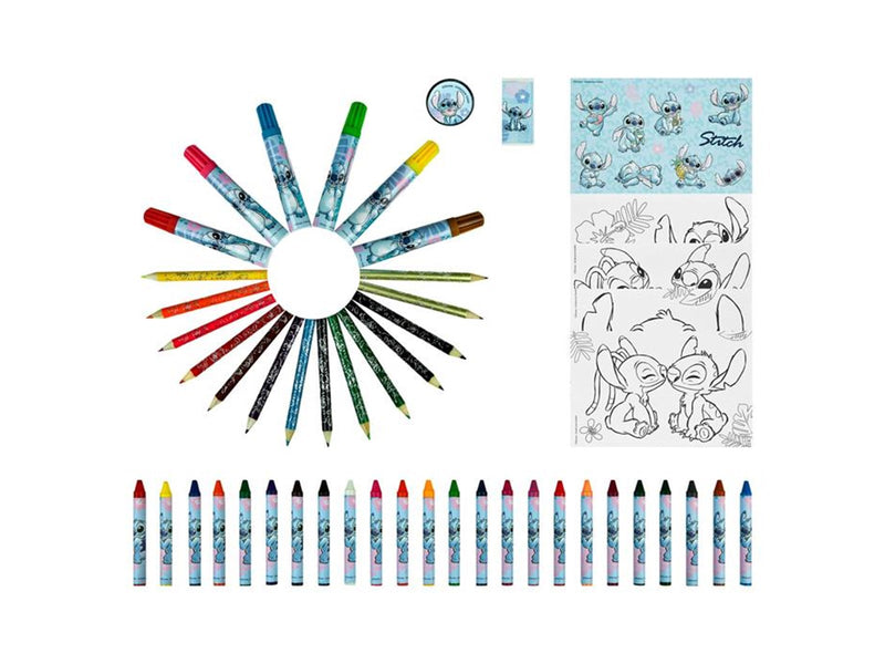 Undercover - Stitch colouring case 51 pcs.