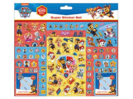 Undercover Super Sticker set PAW Patrol 500 pcs.