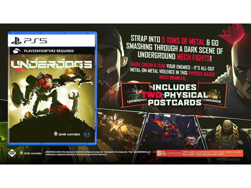 Underdogs (PSVR2) - Sony PlayStation 5 - Action - PEGI 16