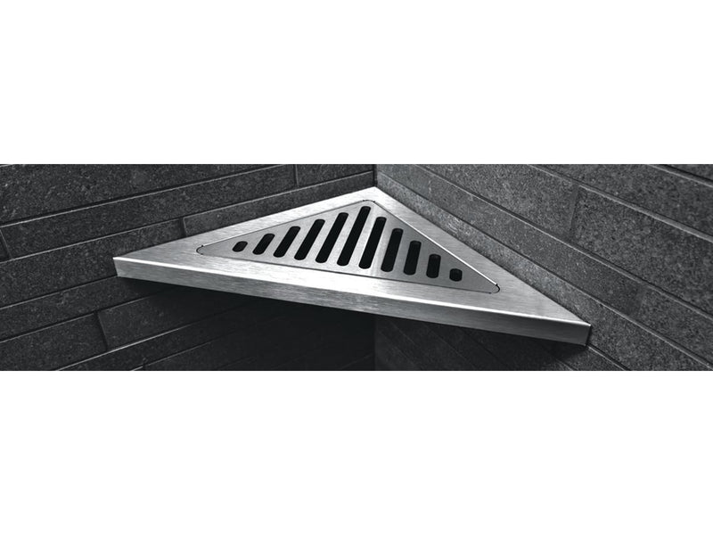 Unidrain ClassicLine Column soap shelf, corner