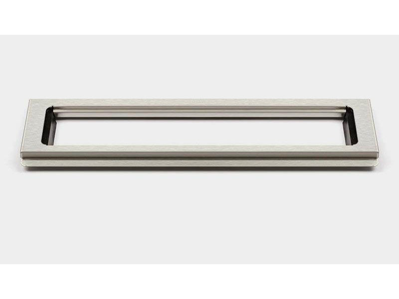 Unidrain ClassicLine frame for free-standing drain unit 1200/10 mm Brushed steel
