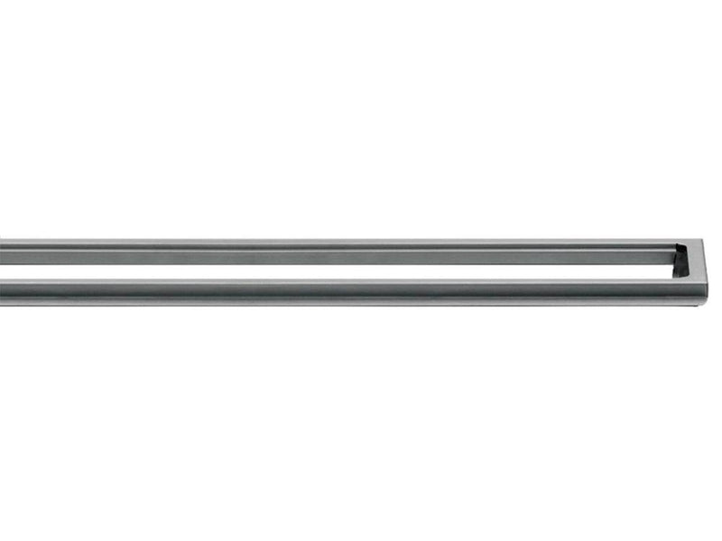 Unidrain ClassicLine frame for free-standing drain unit 300/10 mm Brushed steel