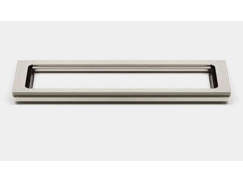 Unidrain ClassicLine frame for free-standing drain unit 300/10 mm Brushed steel