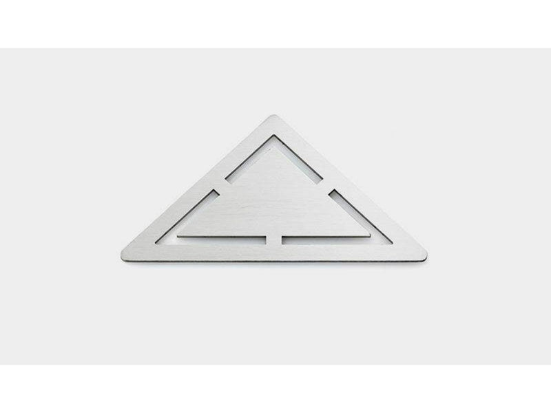 Unidrain ClassicLine grating corner drain Anniversario