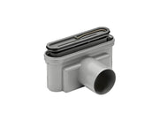 Unidrain Outlet unit w/horizontal outlet Ø75 mm incl. water trap