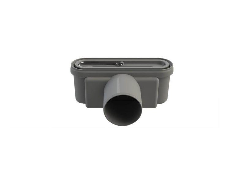 Unidrain Outlet unit w/horizontal outlet Ø75 mm incl. water trap