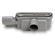 Unidrain Outlet unit w/two horizontal outlets Ø50 mm incl. water trap