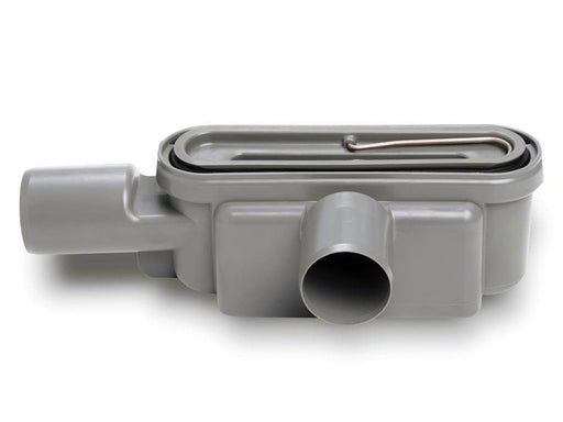 Unidrain Outlet unit w/two horizontal outlets Ø50 mm incl. water trap