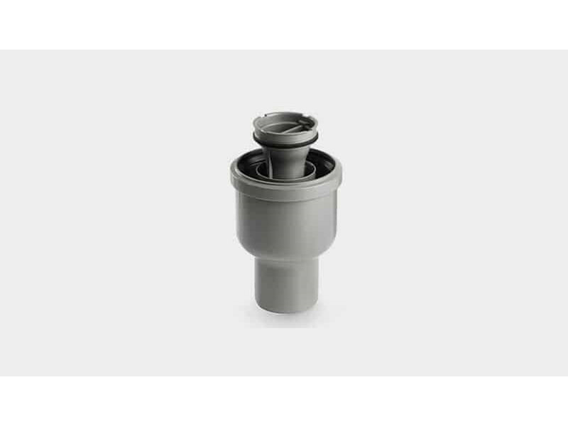 Unidrain Outlet unit w/vertical outlet Ø75 mm incl. water trap corner drain