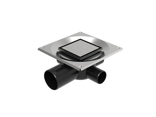 Unidrain Set 1 Square Custom 10x10 Ø75 mm horizontal