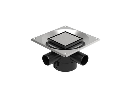 Unidrain Set 2 Square Custom 10x10 Ø110 mm vertical