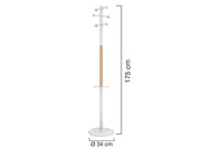 Unilux Access Coat Stand white