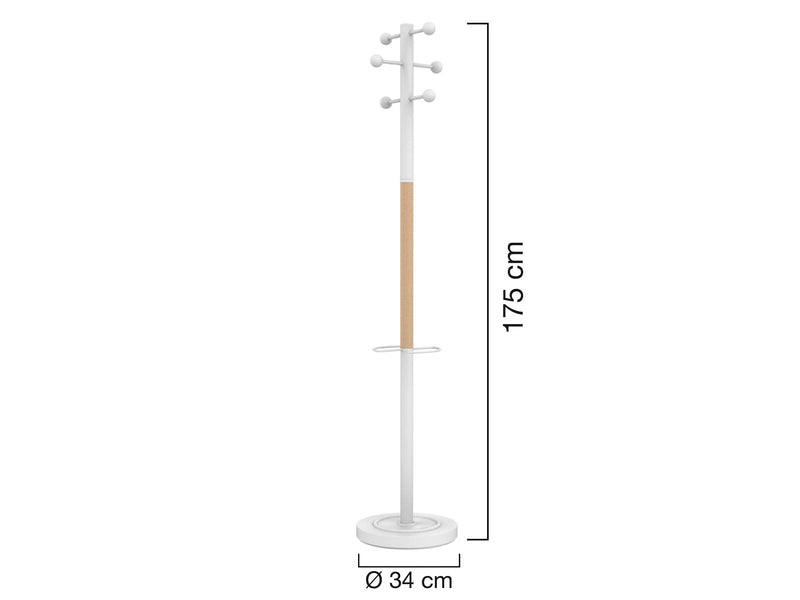 Unilux Access Coat Stand white