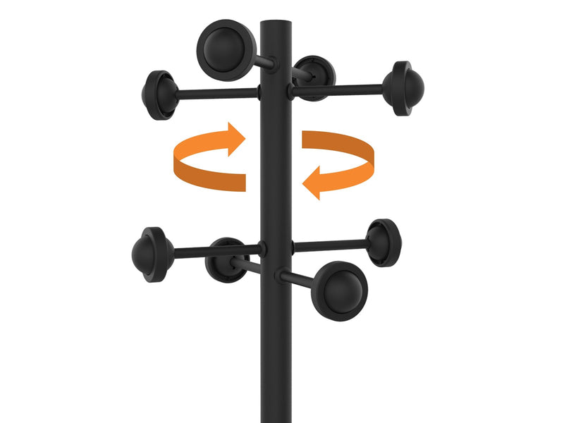 Unilux Accueil Coat stand black