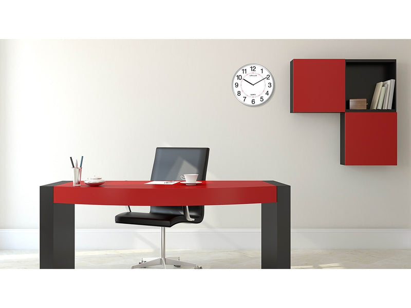 Unilux Aria clock grå